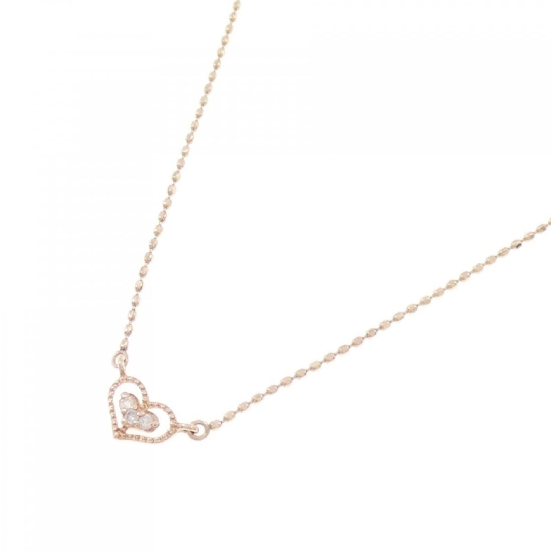 K10PG Dây chuyền kim cương hình trái tim - Hàng hiệu Authentic 863246