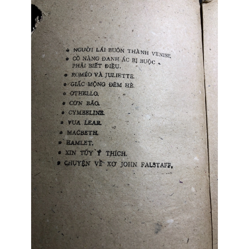 Người Lái Buôn Thành Venise mới 50% ố vàng, rách trang lẫn bìa 1986 Shakespeare HPB0906 SÁCH VĂN HỌC 163091