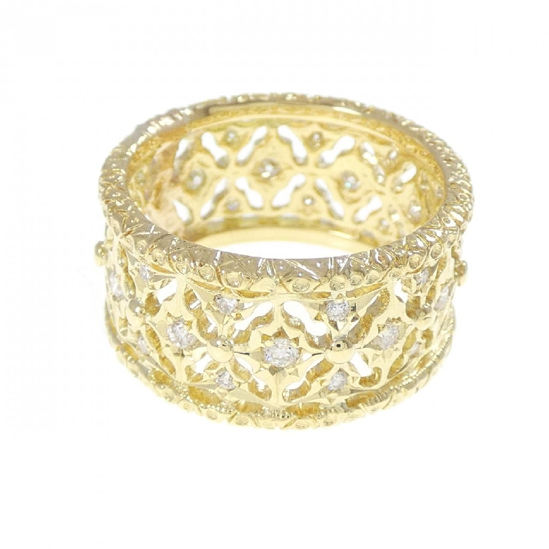 Nhẫn kim cương K18YG/K18PG 0.45CT - Hàng hiệu Authentic 850285