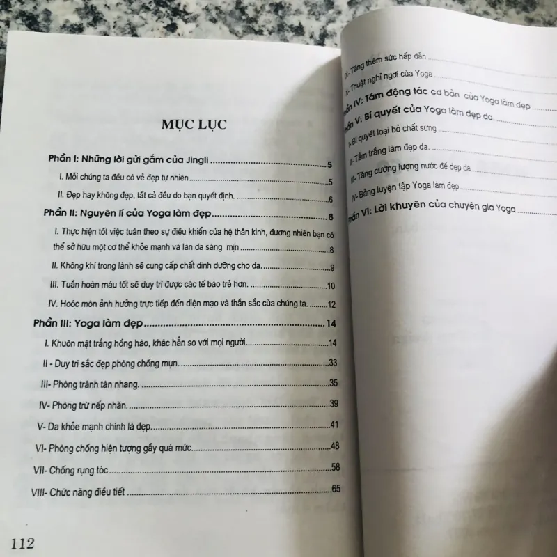 YOGA LÀM ĐẸP - 112 TRANG, NXB 2007 290678