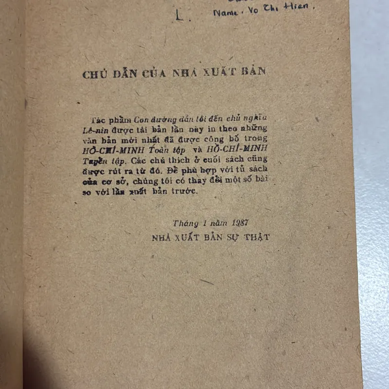 Con đường dẫn tôi đến chủ nghĩa Lênin - Hồ Chí Minh 778651