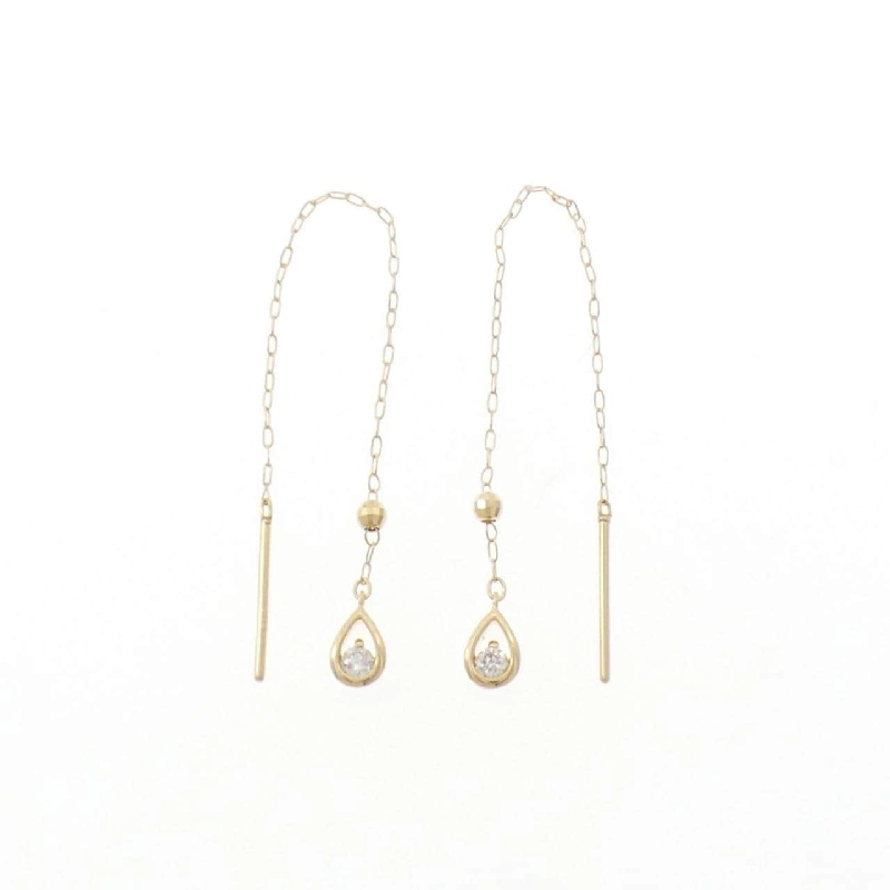 K18YG Bông tai Kim cương - Hàng hiệu Chính hãng 866928