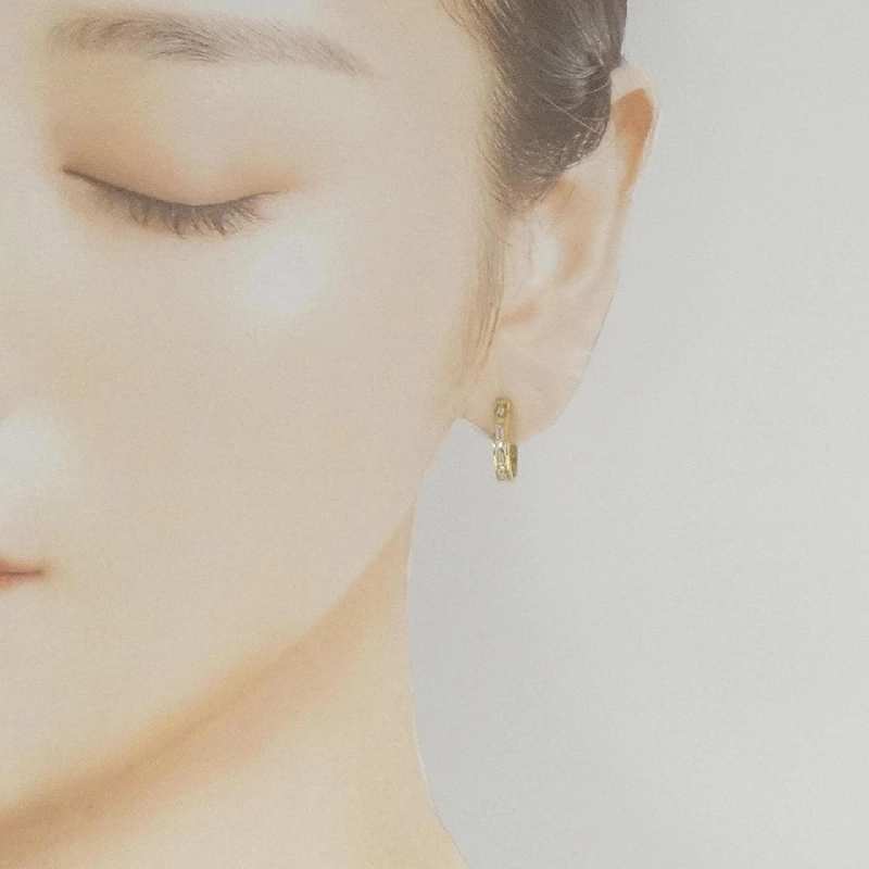 K18YG Bông tai Kim cương 0.16CT - Hàng hiệu Chính hãng 872068