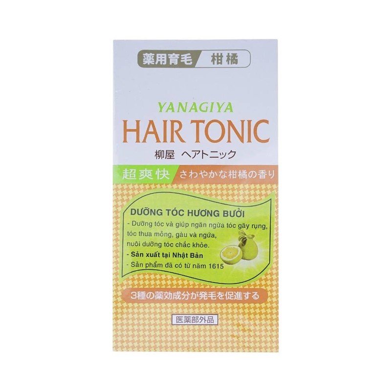 (Mới- Sale) Tinh Dầu Nuôi Dưỡng,Ngừa Rụng, Mọc Tóc Yanagiya Hair Tonic 240ml 147550