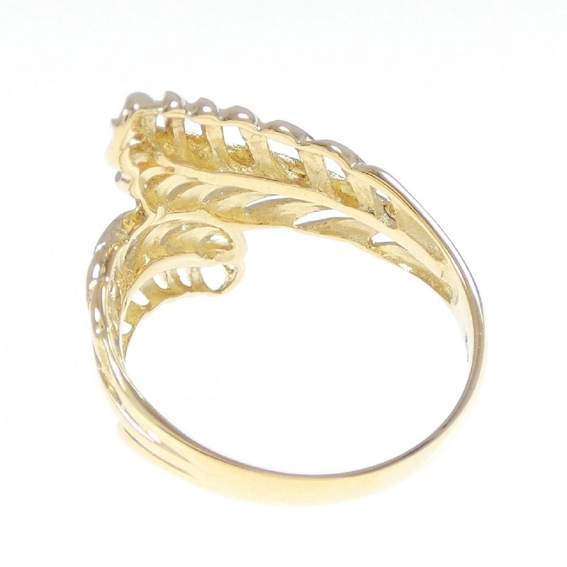 Nhẫn lá K18YG - Hàng hiệu Authentic 855202