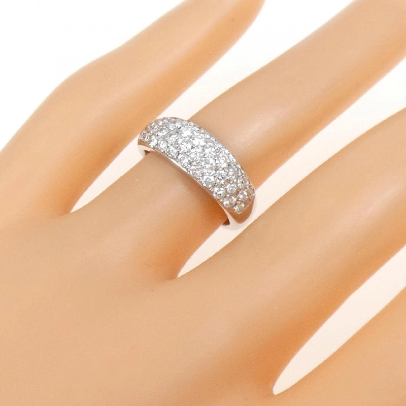 Nhẫn kim cương pavé PT900 0.75CT 671649