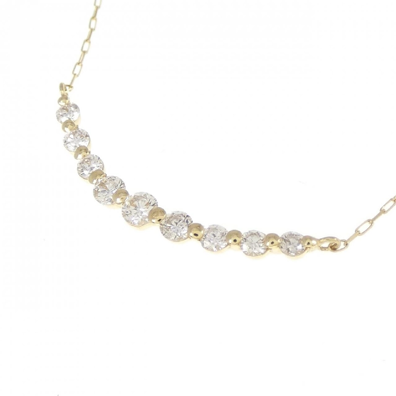 Dây chuyền kim cương K18YG 0.20CT - Hàng hiệu Chính hãng 859698