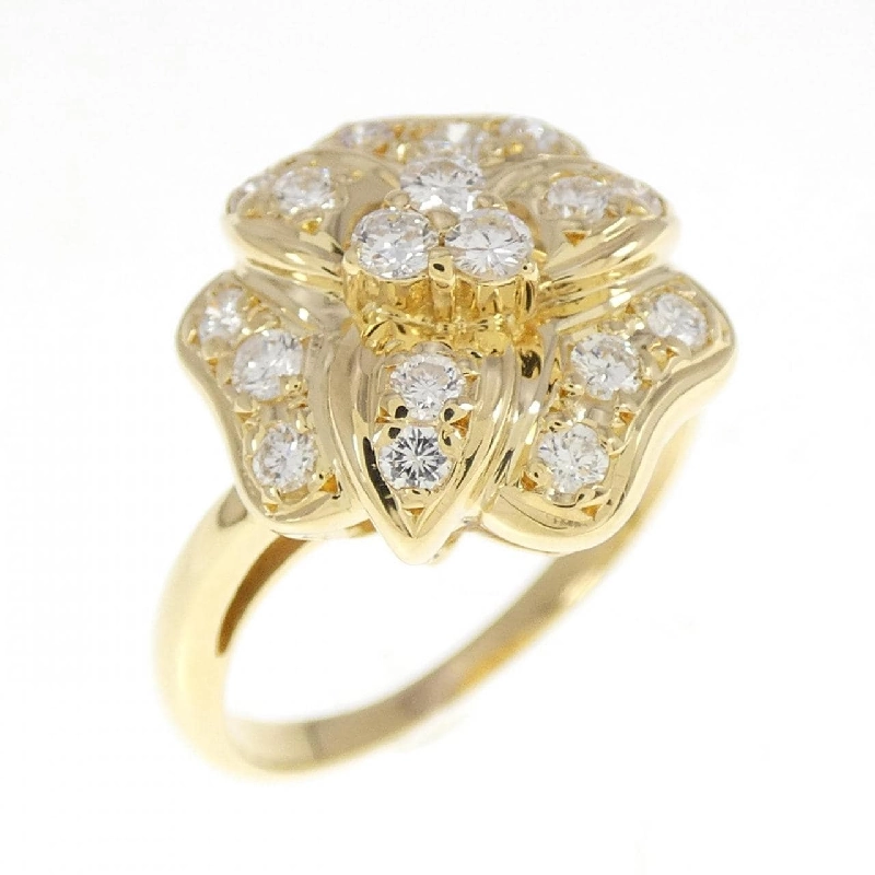 Nhẫn kim cương K18YG 0.50CT 673022