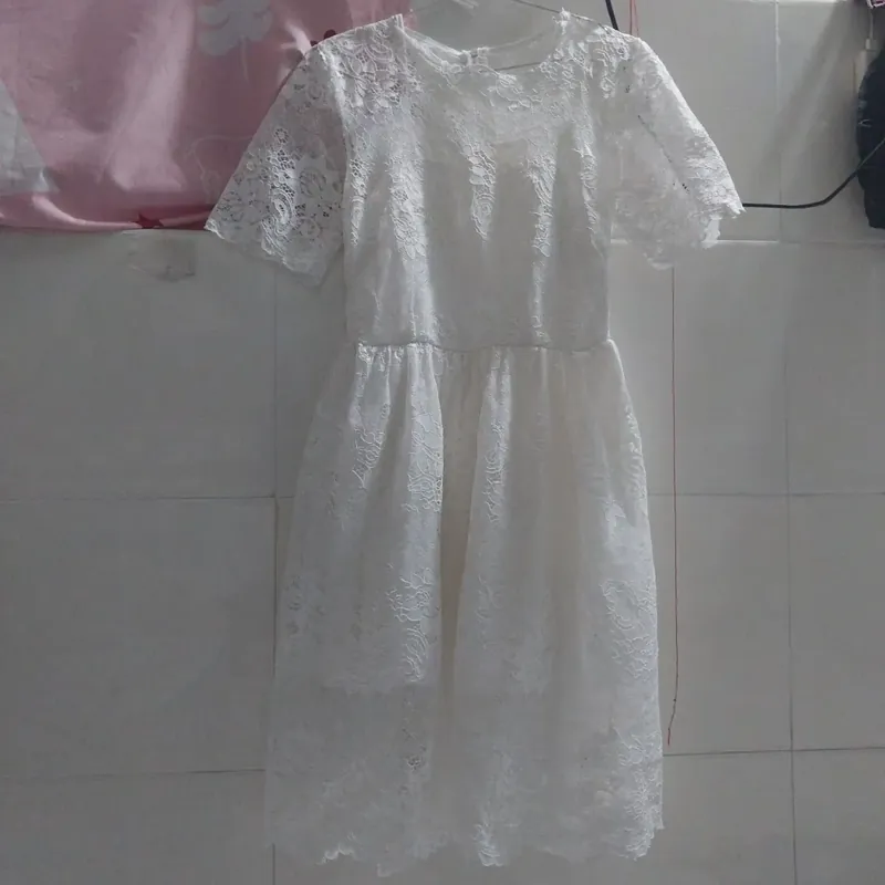 Váy đầm trắng 593027