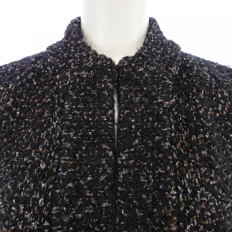 【Vintage】Chanel CHANEL P21873V01381 03A Áo khoác không cổ 633218