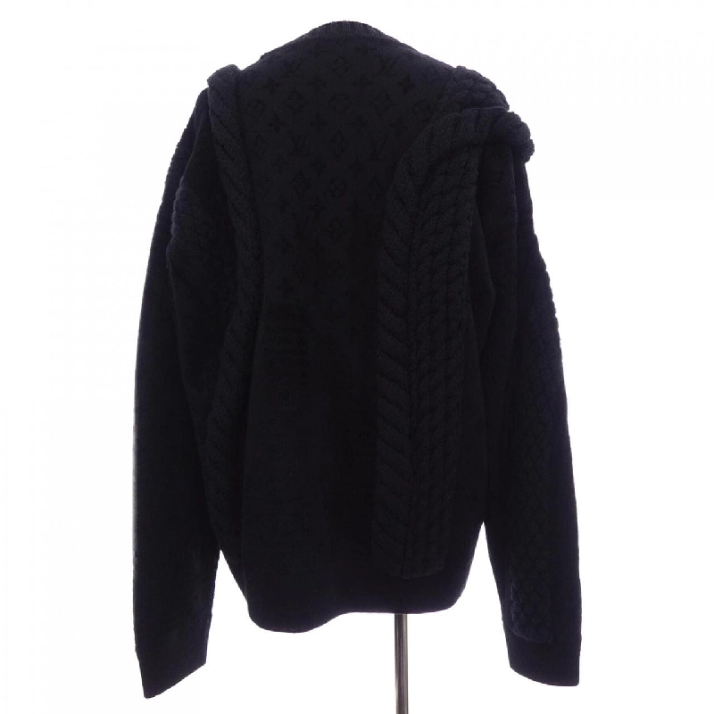 Louis Vuitton Áo cardigan len chunky pha trộn HSN71WSUR - Hàng hiệu Chính hãng 895024