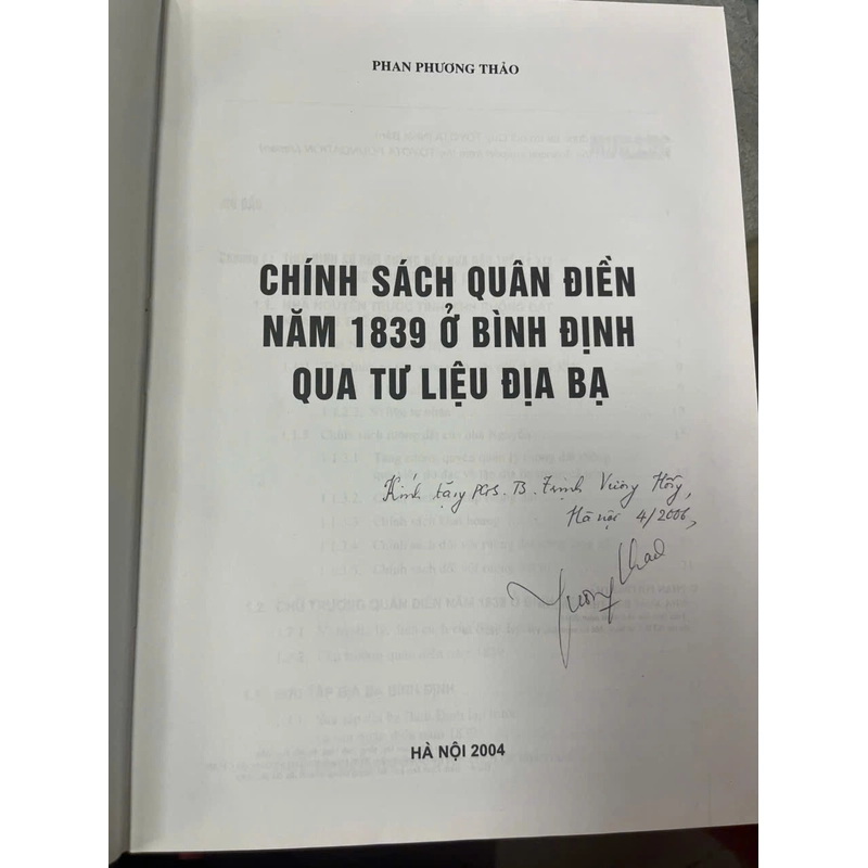 CHÍNH SÁCH QUÂN ĐIỀN NĂM 1839 Ở BÌNH ĐỊNH 533819