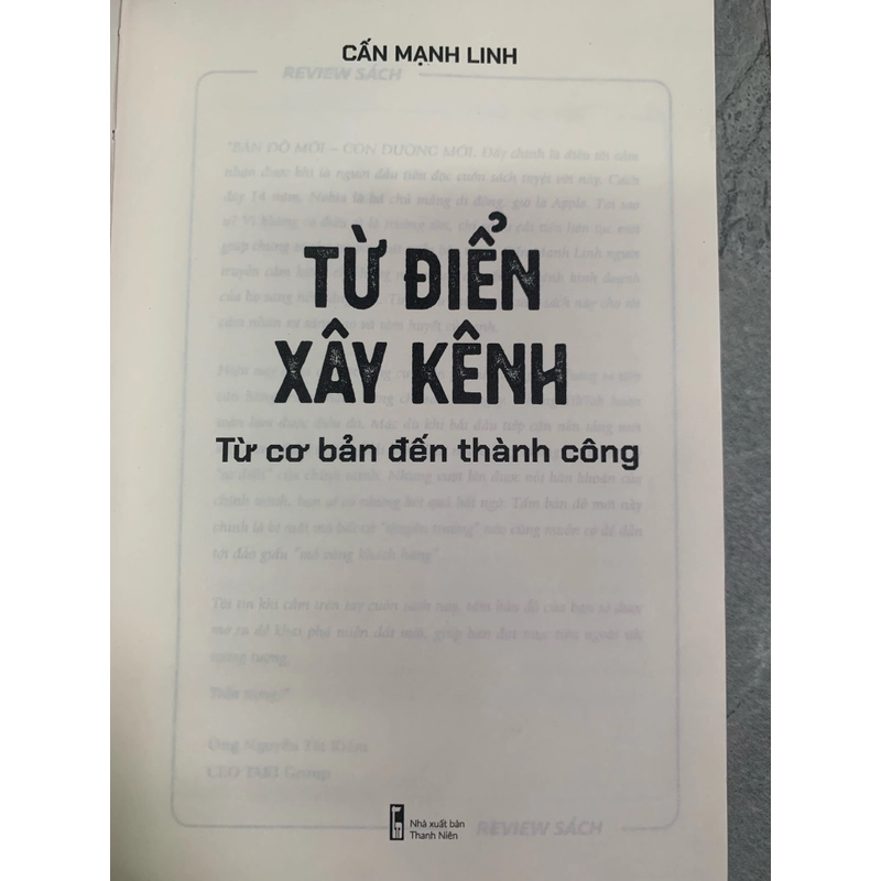 Từ điển xây kênh từ cơ bản đến thành công  275460