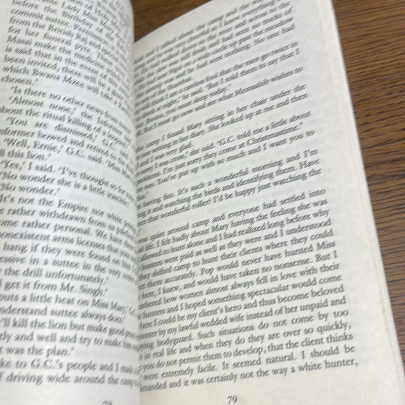 True at first light Ernest Hemingway 493568