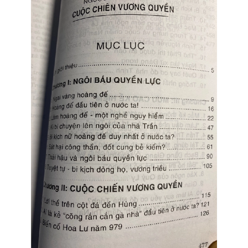 Cuộc Chiến Vương Quyền- Lê Ngọc & DSC sưu tầm biên soạn- NXB Dân Trí- Sách lưu kho mới 90% 444060