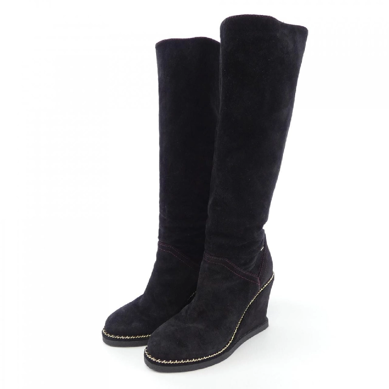 【Mã giảm giá】Giày bốt dài CHANEL 664077