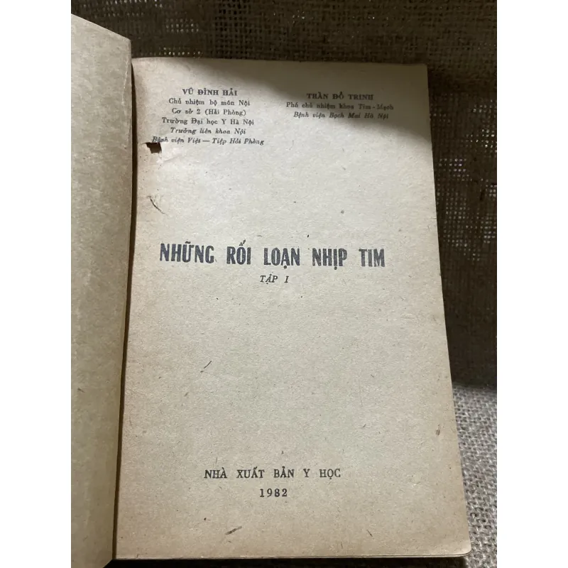 Những rối loạn nhịp tim - bs. VŨ ĐÌNH HẢI BS- TRẦN ĐỒ TRINH 799009