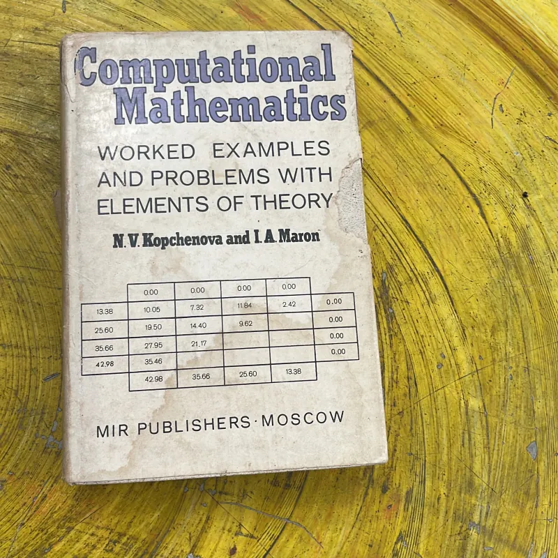 COMPUTATIONAL MATHEMATICS- KOPCHENOVA & MARON 761135