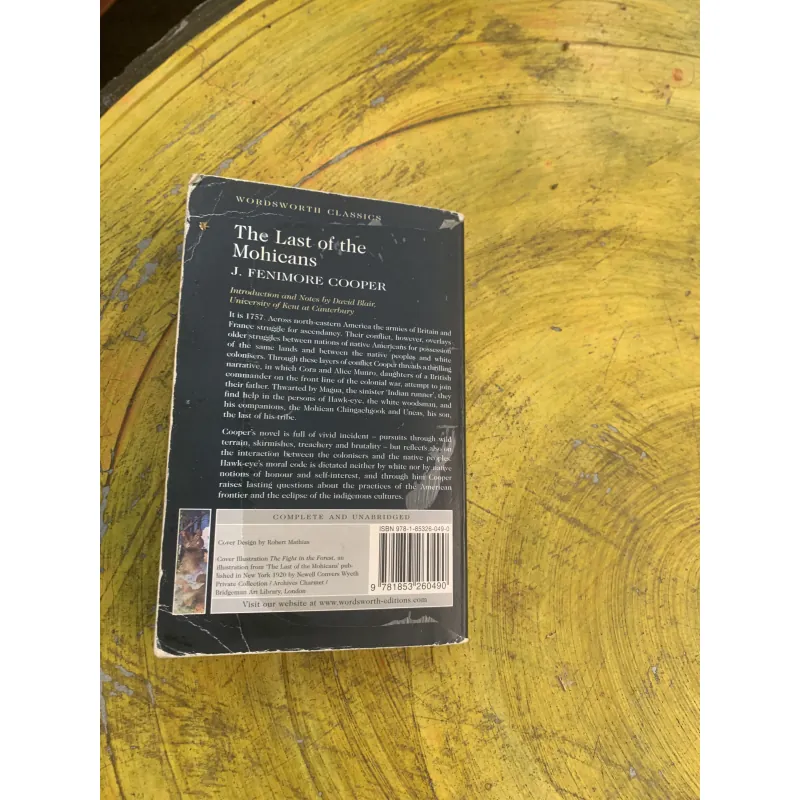 THE LAST OF THE MOHICANS- J. FENIMORE COOPER 763256
