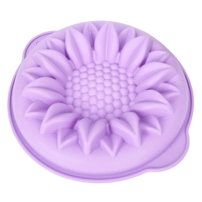 Khuôn silicon làm đế bánh, rau câu hoa hướng dương đại đóa - Loại 30 cm - Mã số 1145 338430