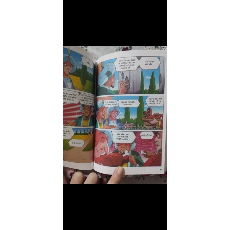 Nghìn lẻ một đêm truyện tranh màu 4 tập 713507