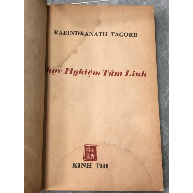 THỰC NGHIỆM TÂM LINH - Rabindranath Tagore 477906