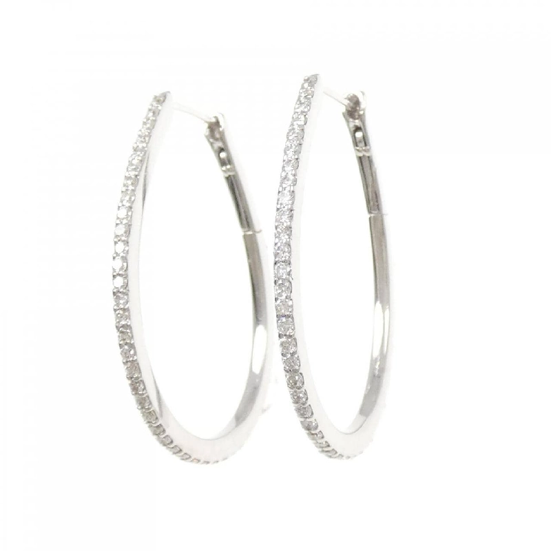 Bông tai kim cương K18WG 0.90CT - Hàng hiệu chính hãng 866500