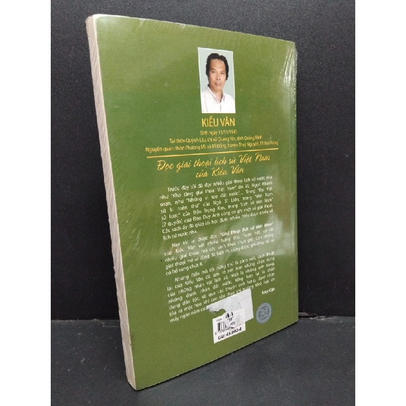 Giai thoại lịch sử Việt Nam tập 4 Kiều Văn (có seal) mới 80% ố vàng HCM.ASB0811 344958