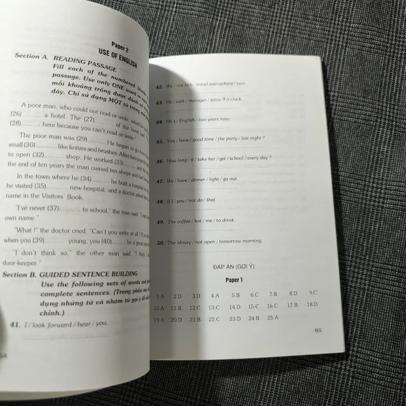 Luyện thi chứng chỉ A môn tiếng Anh - Trần Văn Hải 697700