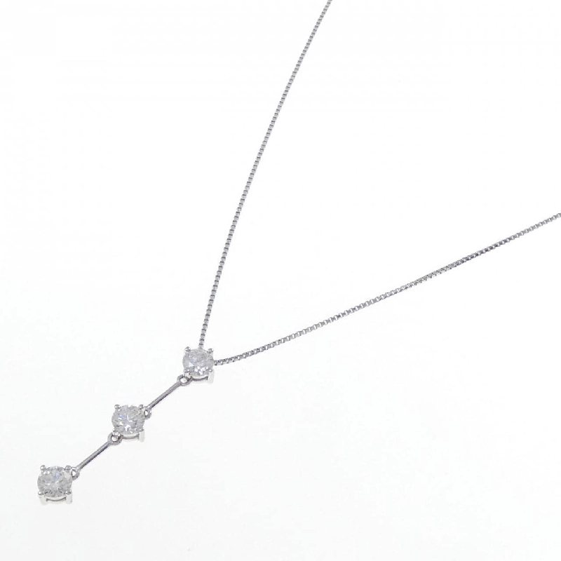 Dây chuyền kim cương ba viên PT850 1.00CT - Hàng hiệu Chính hãng 863821