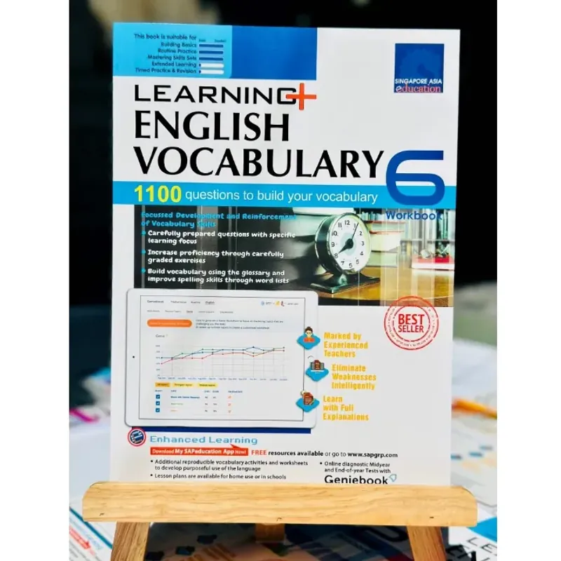Sách- Learning English Vocabulary - Bộ 6 cuốn bản màu 1033225