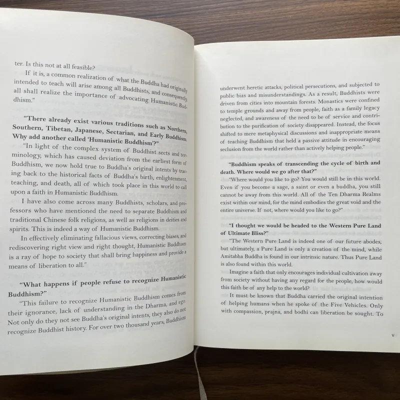 Humanistic Buddhism - Holding True to the Original Intents of Buddha 936367