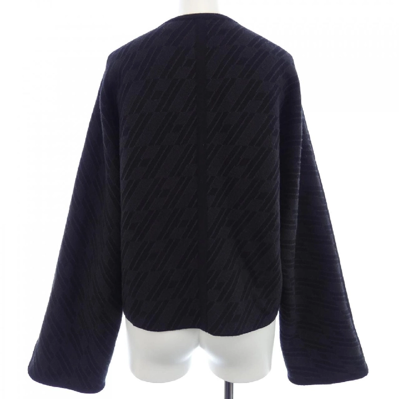 Áo khoác không cổ HERMES 3H2200D2 632185