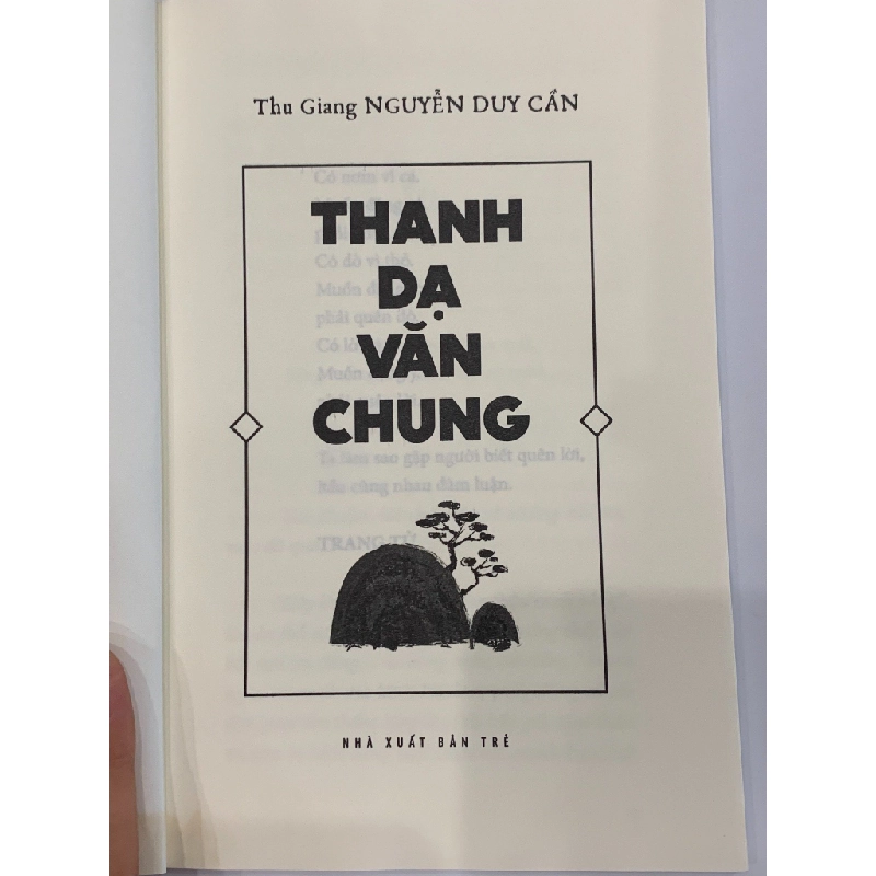 Thanh dã vãn chung - Thu Giang Nguyễn Duy Cần 543863