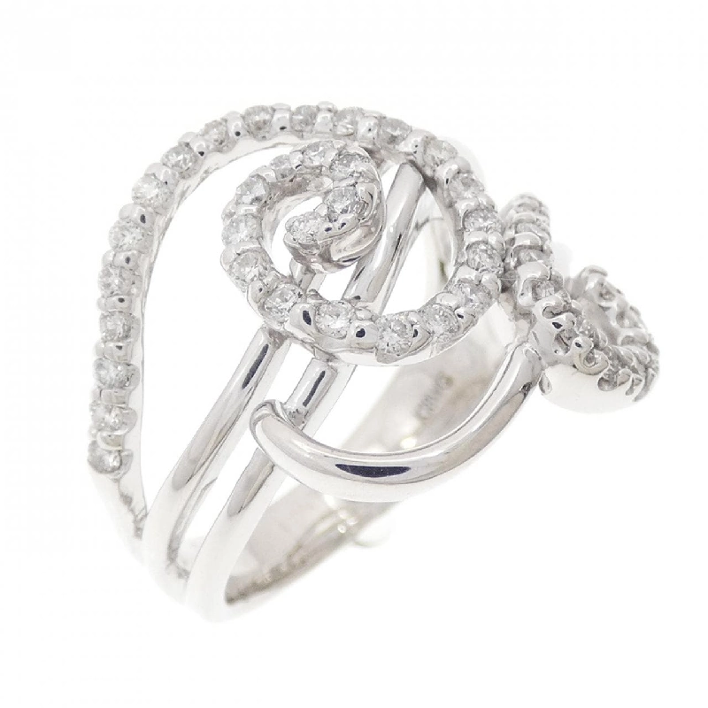 Nhẫn kim cương K18WG 0.55CT 667527