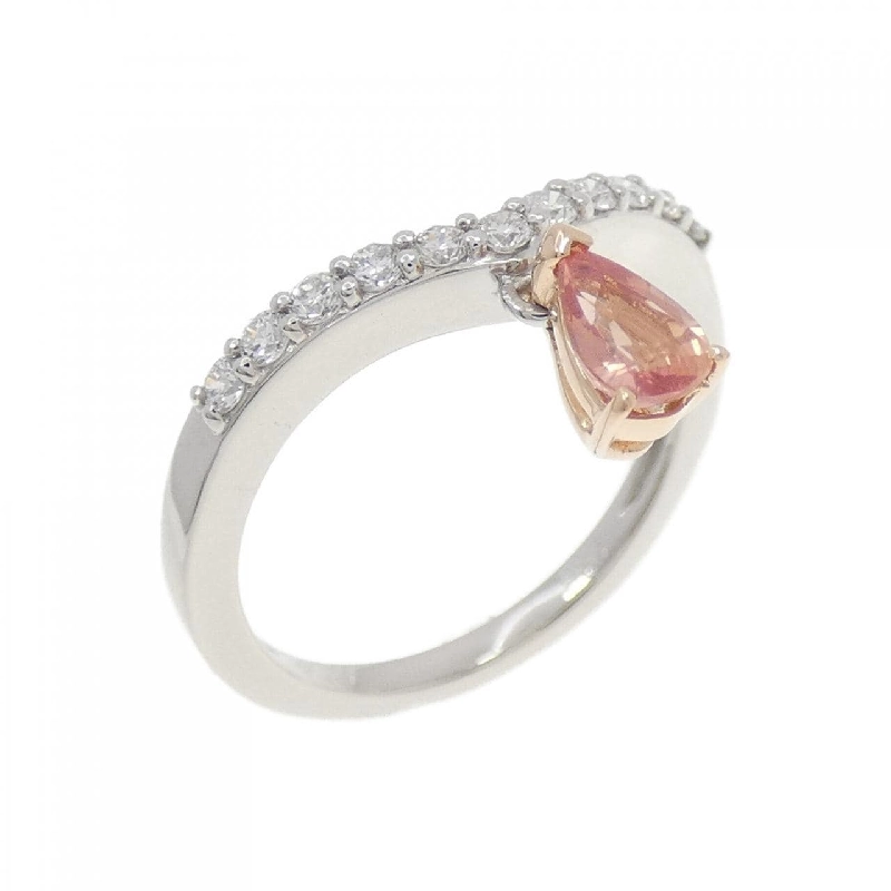 Nhẫn Sapphire PT950/K18PG 0.355CT 669216