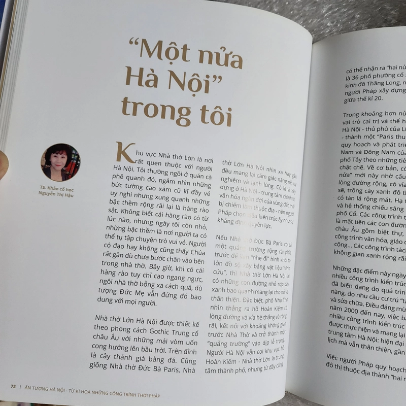 Ấn tượng Hà Nội từ những ký họa công trình thời Pháp | bìa cứng in màu  466464