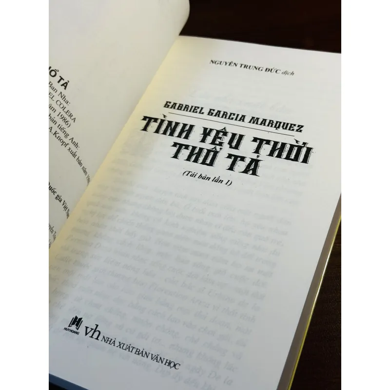 Tình yêu thời thổ tả - Gabriel Garcia Marquez 738187