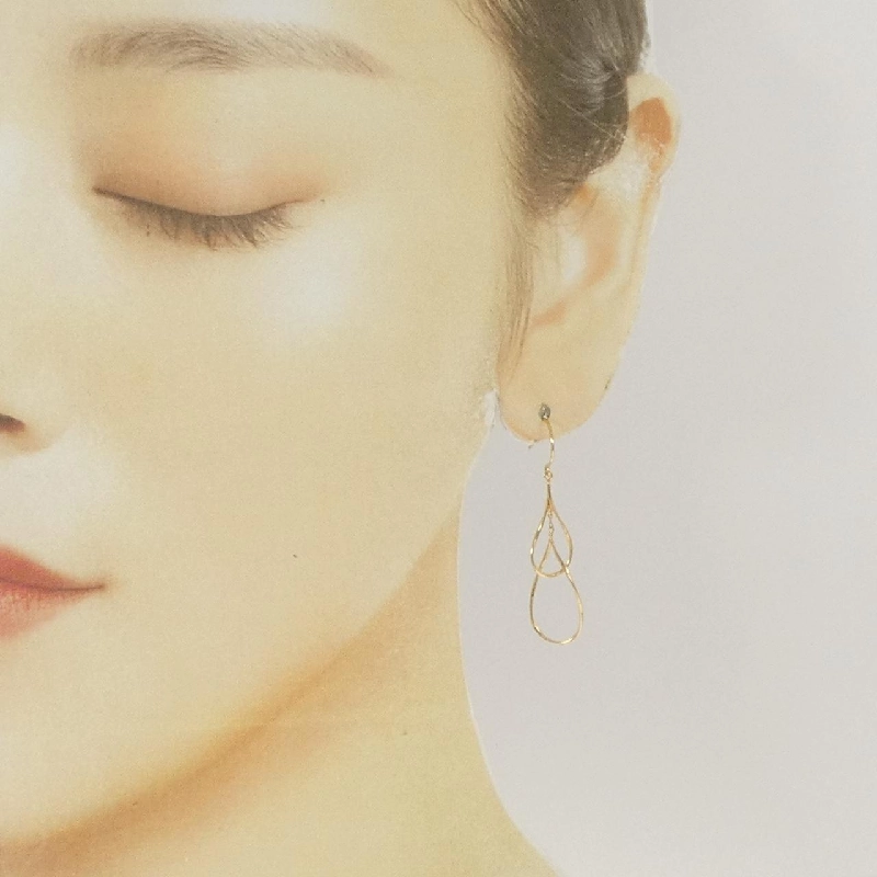 K18YG Bông tai - Hàng hiệu Authentic 871214