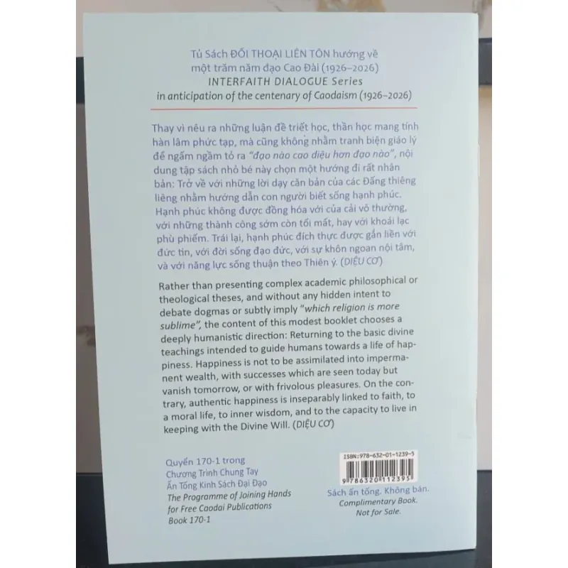 Con Đường Hạnh Phúc Theo Cao Đài Và Công Giáo - Huệ Khải 783805