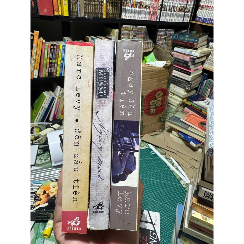 Combo 3 quyển Marc Levy Ngày đầu tiên, đêm đầu tiên, Ngày mai 455816
