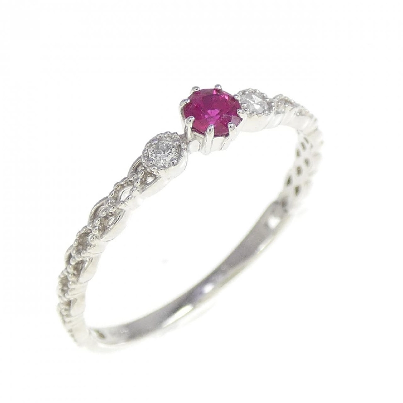 Nhẫn Ruby PT900 0.15CT 666990