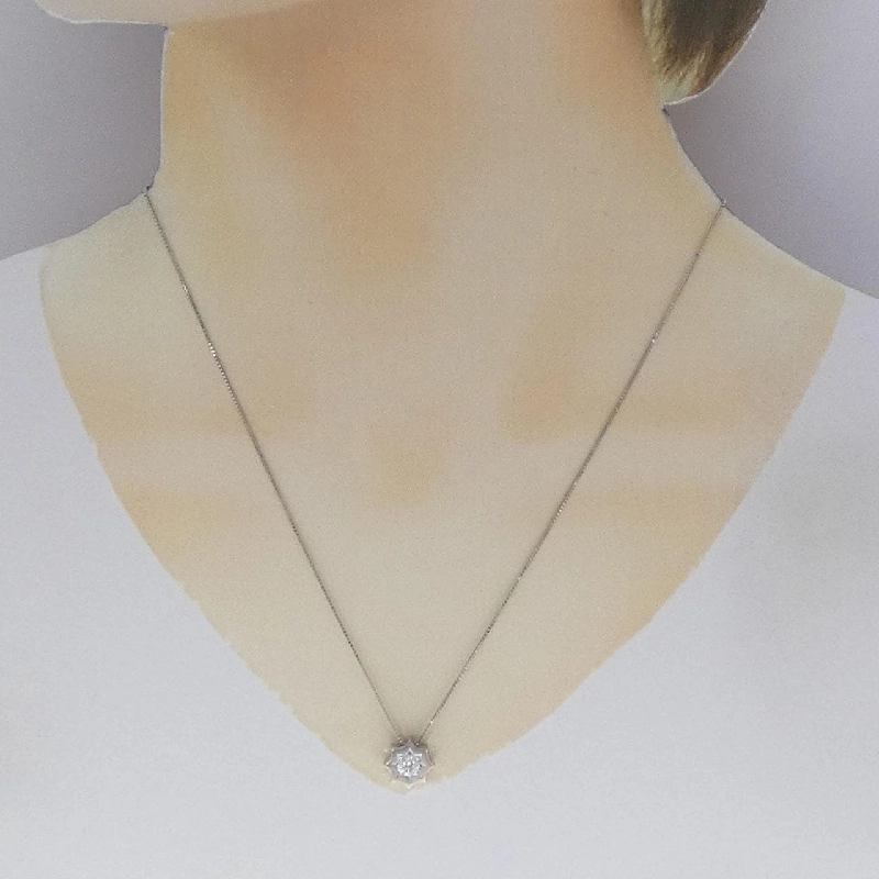 Dây chuyền kim cương PT900/PT850 0.41CT - Hàng hiệu Chính hãng 865072