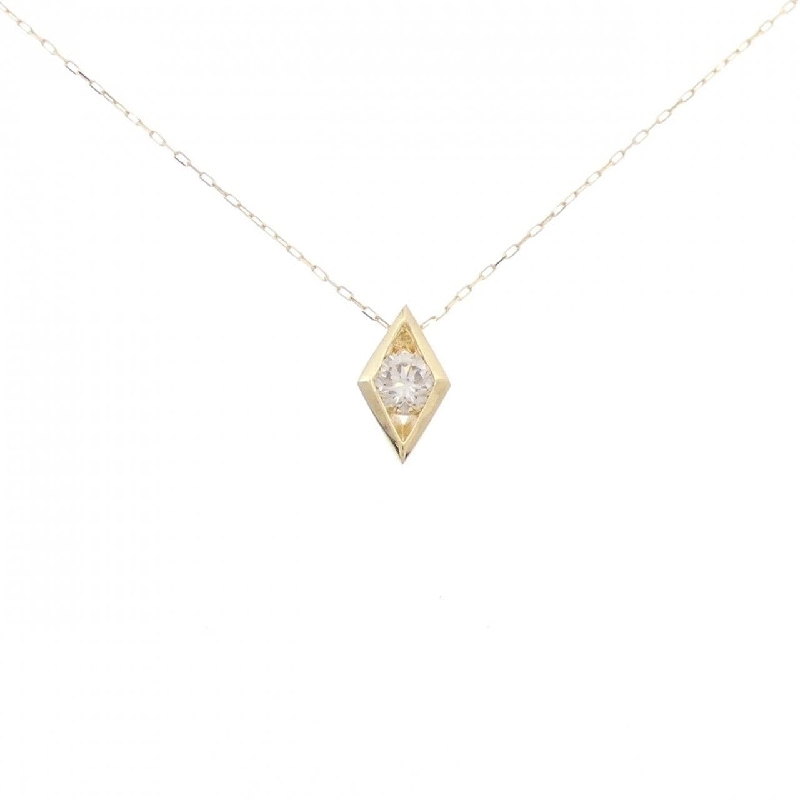Dây chuyền kim cương K18YG 0.18CT - Hàng hiệu Chính hãng 862562