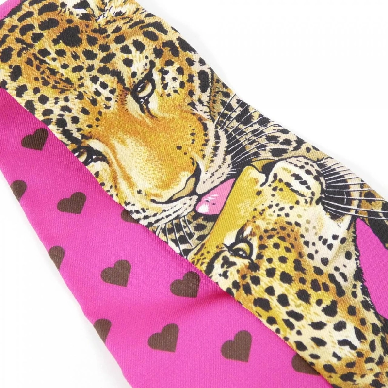 Khăn quàng cổ Hermès JUNGLE LOVE LOVE Twilly 063513S - Hàng hiệu Chính hãng 807339
