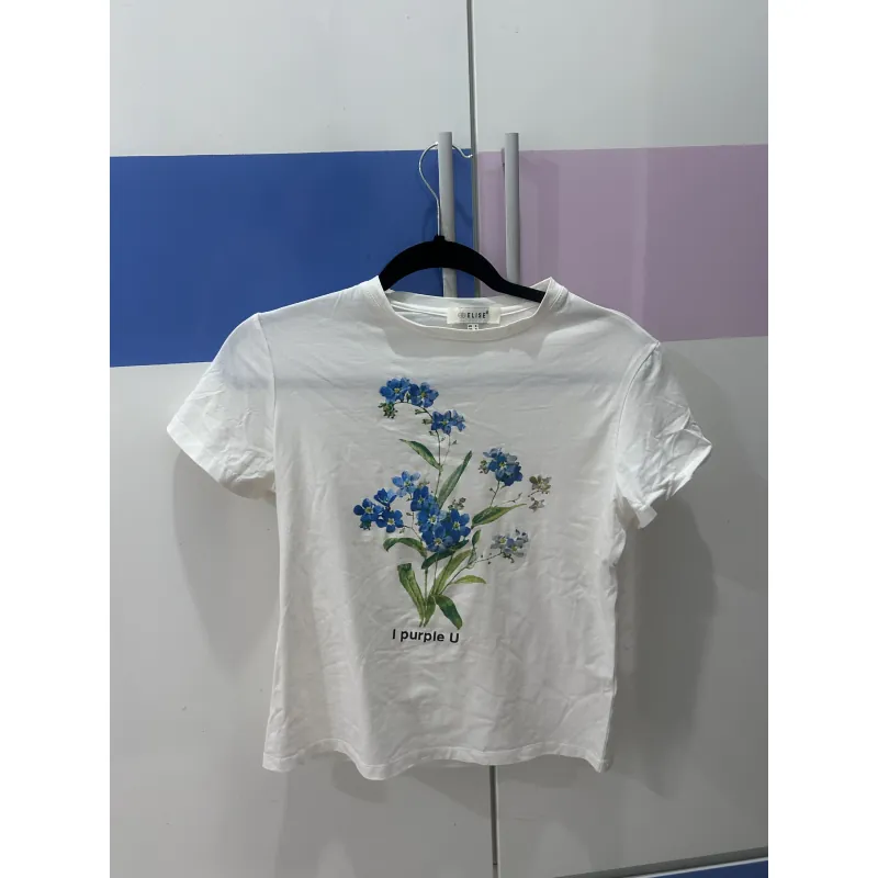 [ELISE] ÁO PHÔNG NỮ HOẠ TIẾT SIZE M 1020665