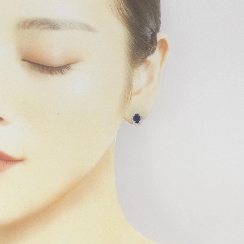 PT900 Bông tai Sapphire 1.88CT - Hàng hiệu Chính hãng 875309