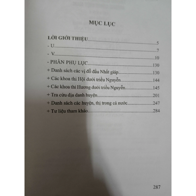 Trạng nguyên, tiến sĩ, hương cống Việt Nam quyển 6 - 2024 - 288 trang LỊCH SỬ - CHÍNH TRỊ - TRIẾT HỌC ANTQ1301 762970