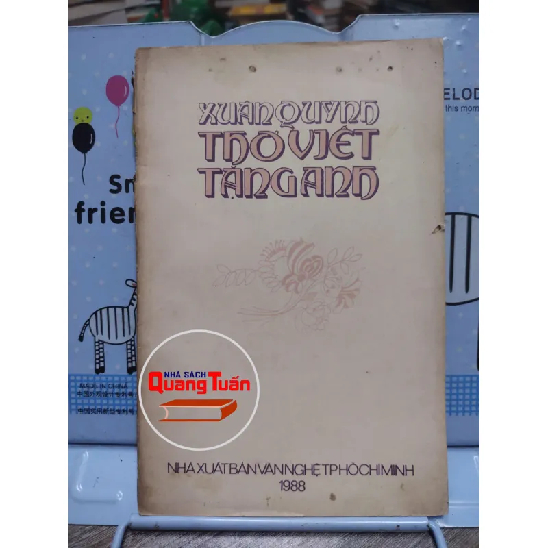 Sách: Thơ viết tặng anh - Tác giả: Xuân Quỳnh (A3) 597499