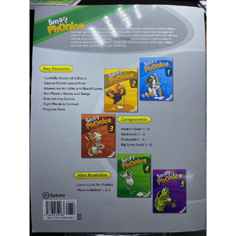 Smart phonics 4 workbook mới 90% Efuture HPB2505 SÁCH HỌC NGOẠI NGỮ 459531